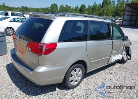 2004 Toyota Sienna Xle из США, поврежденный, VIN 5TDZA22C64S153721